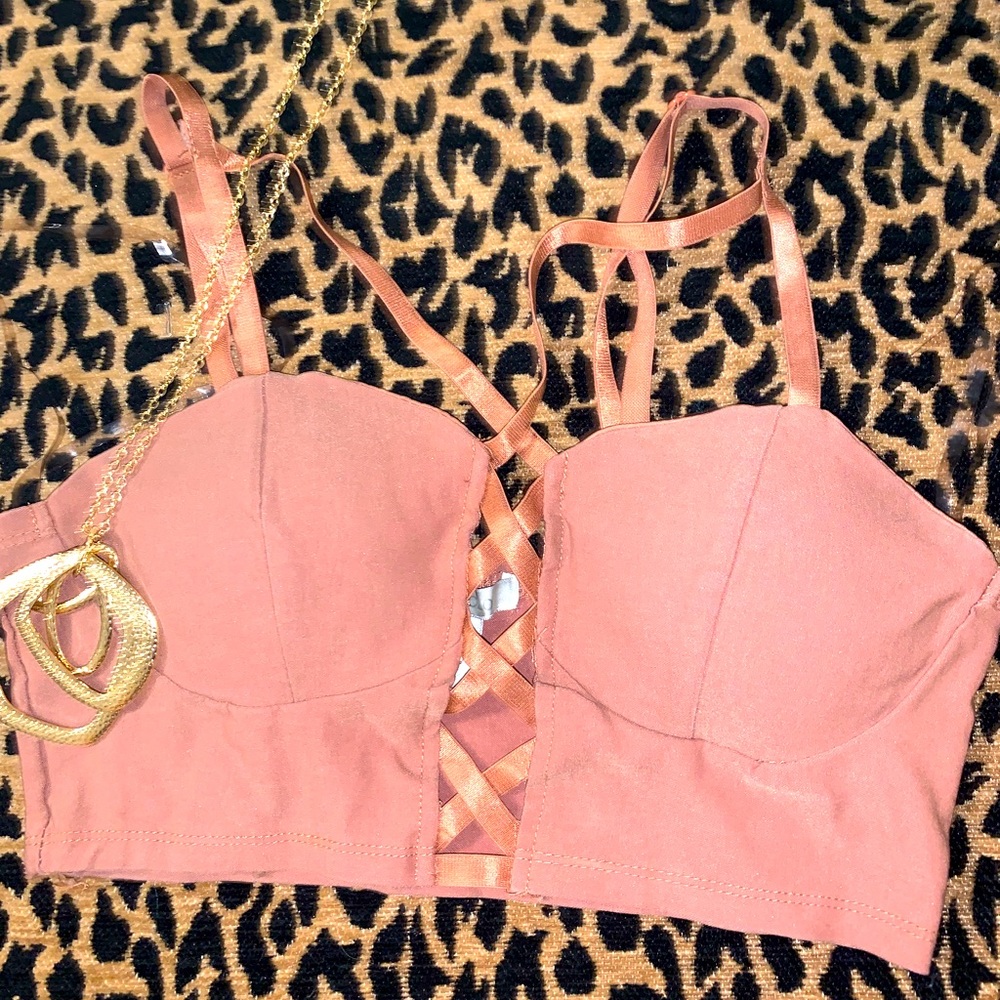 Cute pink top.